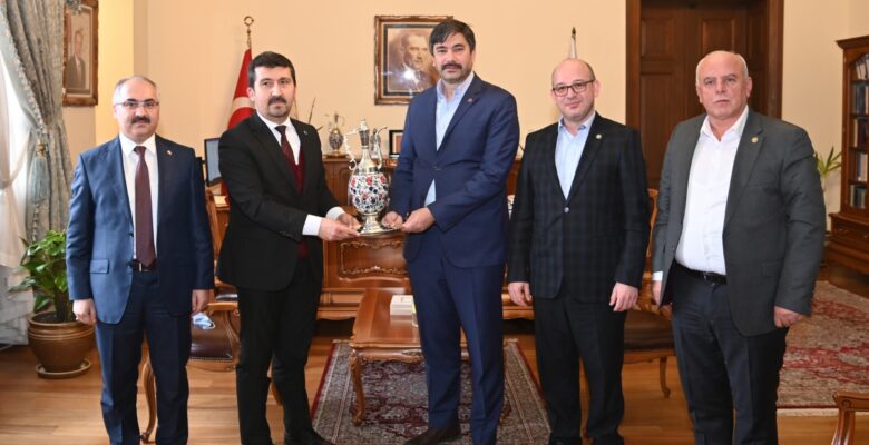 Genel Başkanımızdan ASBÜ Rektörü Prof. Dr. Musa Kazım Arıcan’a Ziyaret