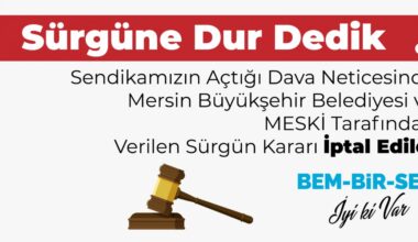 Sürgün Kararı İptal Edildi