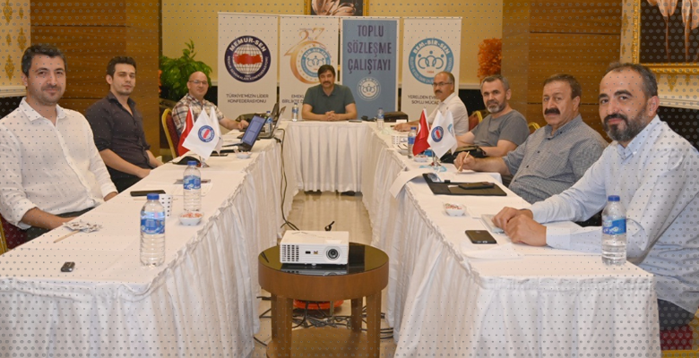 6. Dönem Toplu Sözleşme Çalıştayında Hazırlık Toplantısı Gerçekleştirdik. 