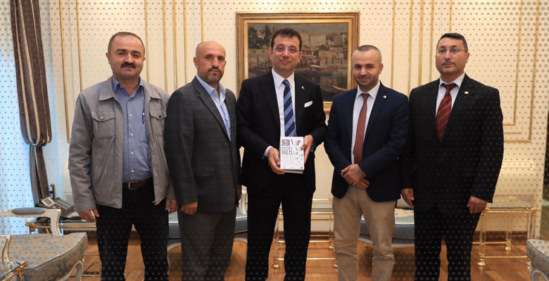 1 No’lu Şubemiz Sn. Ekrem İmamoğlu’nu Ziyaret Etti