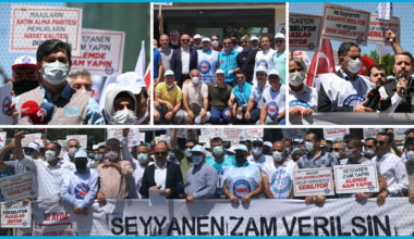 Enflasyona Karşı Kayıpların Giderilmesi İçin Basın Açıklaması Yaptık