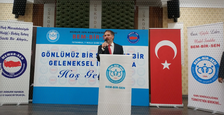 ALPER İSTANBUL 7 NO’LU ŞUBE TEŞKİLATIMIZLA BULUŞTU