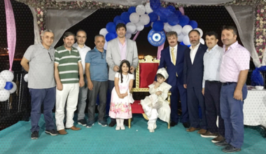 USLU VE ALPER İSTANBUL 8 NOLU ŞUBE BAŞKANIMIZ İBRAHİM HAKKI AYSAN’IN MUTLULUĞUNA ORTAK OLDU