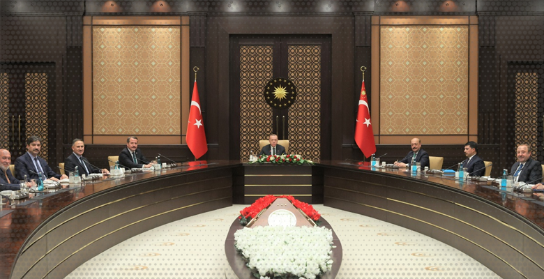 Cumhurbaşkanımız Sayın Recep Tayyip Erdoğan, Memur-Sen Heyetini Kabul Etti