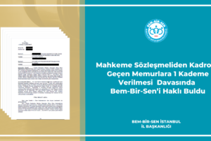 KADEME İLERLEME DAVALARI SONUÇLANMAYA BAŞLADI