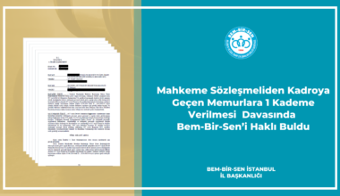 KADEME İLERLEME DAVALARI SONUÇLANMAYA BAŞLADI