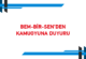 BEM-BİR-SEN’DEN KAMUOYUNA DUYURU