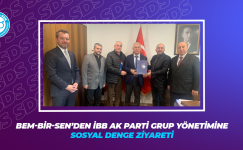 BEM-BİR-SEN’DEN İBB AK PARTİ GRUP YÖNETİMİNE SOSYAL DENGE ZİYARETİ BEM-BİR-SEN’DEN İBB AK PARTİ GRUP YÖNETİMİNE SOSYAL DENGE ZİYARETİ